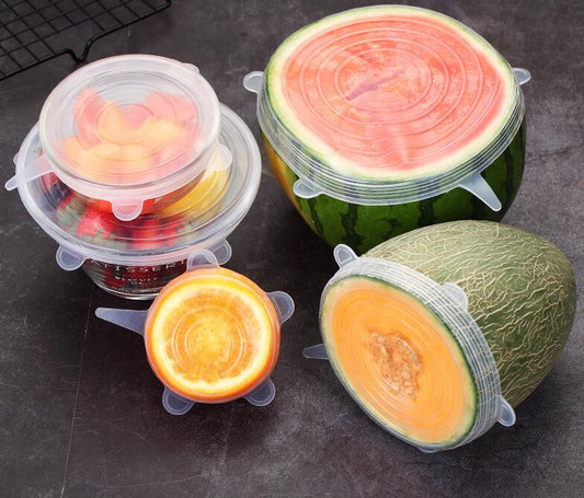 Adaptable Silicone Lids 6 pcs - Styleful Home